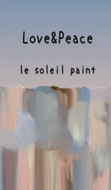 [LINE着せ替え] 油絵アート【le soleil paint 566】の画像1