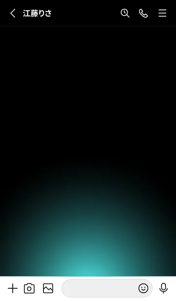 [LINE着せ替え] SILVER LIGHT ICON THEME -Fog Blue-の画像2