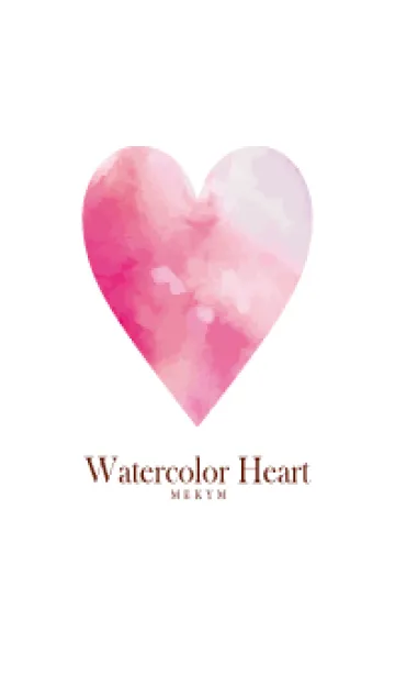 Watercolor Heart -MEKYM- 9の着せ替えメイン画像