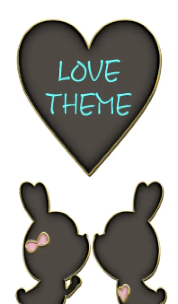 [LINE着せ替え] Enamel Pin LOVE THEME 147の画像1