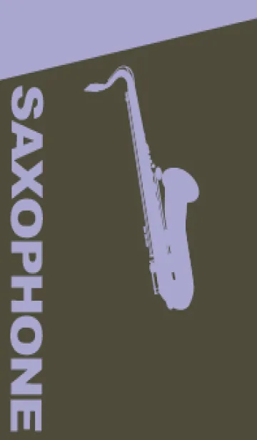 [LINE着せ替え] Saxophone CLR 黒紫の画像1