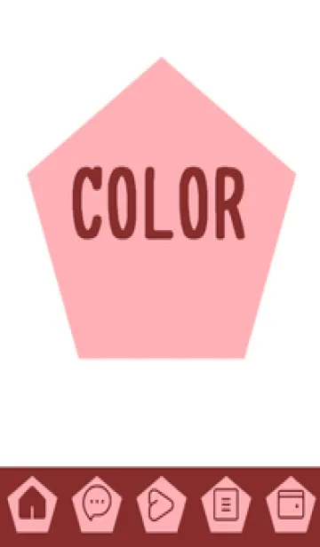 [LINE着せ替え] red color I38の画像1