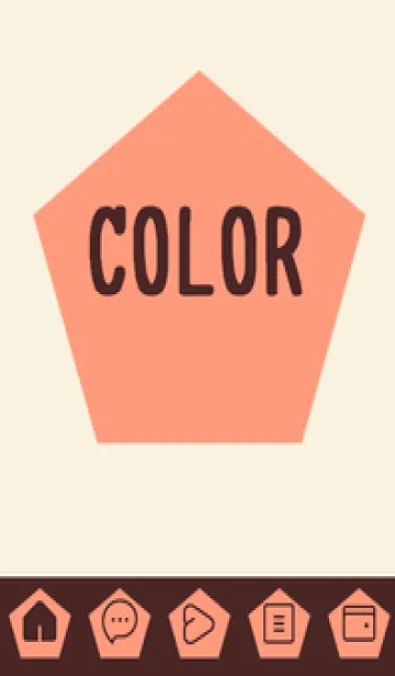 [LINE着せ替え] red color I40の画像1