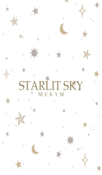 [LINE着せ替え] SIMPLE STARLIT SKY - MEKYM 13の画像1