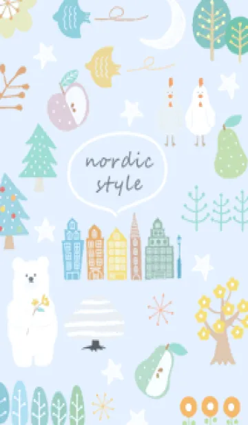 [LINE着せ替え] blue♡星空の散歩16_1の画像1