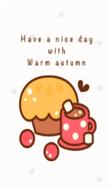 [LINE着せ替え] I love warm autumn 2の画像1