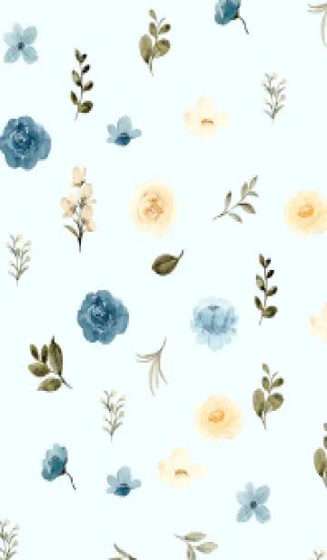 [LINE着せ替え] cute flower Bymingkiiの画像1