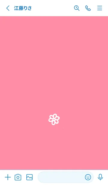 [LINE着せ替え] ミニ フラワー _176の画像2