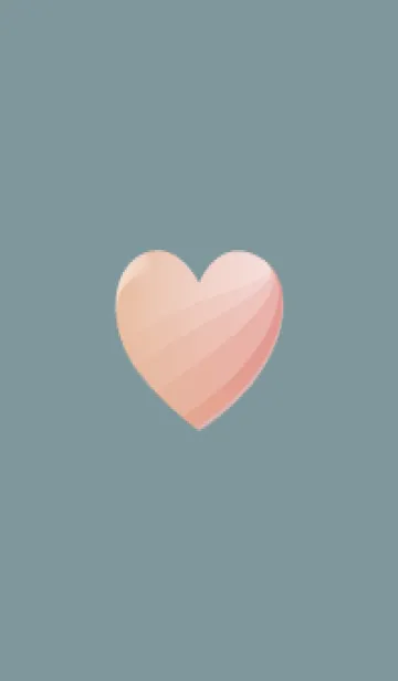 [LINE着せ替え] simple gradient heart.の画像1