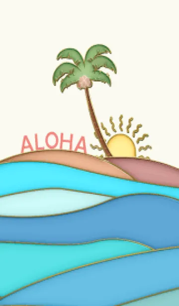 [LINE着せ替え] Enamel Pin Hawaiian Sea 14の画像1