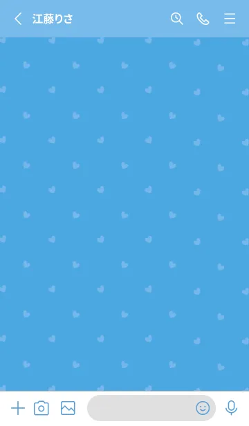 [LINE着せ替え] ミニ ハート .37の画像2