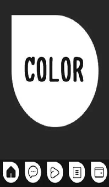 [LINE着せ替え] bw color J37の画像1