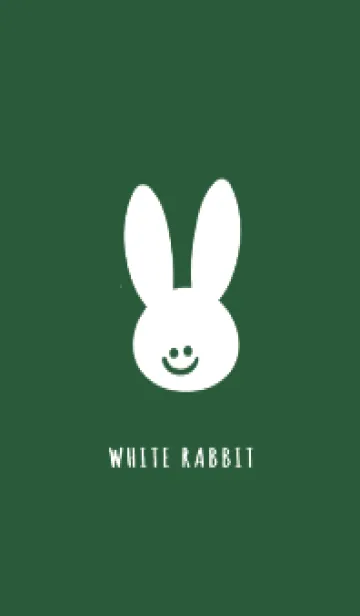 [LINE着せ替え] ホワイト ラビット 227の画像1