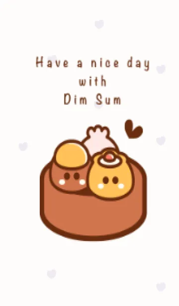 [LINE着せ替え] I love Dim Sum 2の画像1