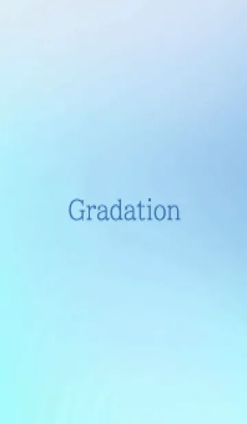 [LINE着せ替え] gradation-BLUE&WHITE-4の画像1