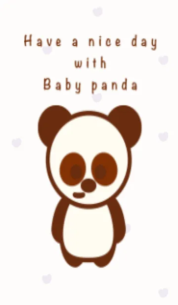 [LINE着せ替え] Happy panda theme 6 :)の画像1