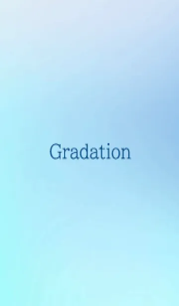 [LINE着せ替え] gradation-BLUE&WHITE-5の画像1