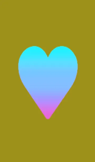 [LINE着せ替え] グラデーション ハート 5の画像1