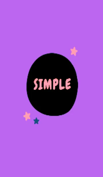 [LINE着せ替え] シンプル カラー スター 118の画像1