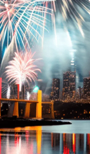 [LINE着せ替え] 夏夜のカケラ#IaA412。の画像1