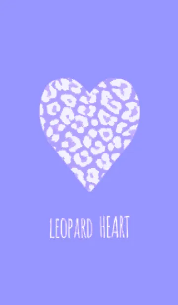 [LINE着せ替え] レオパード ハート 192の画像1