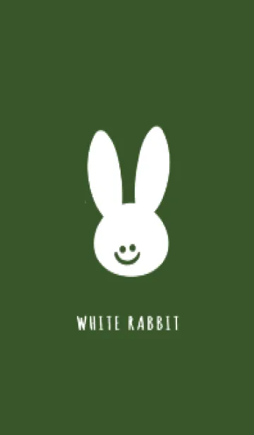 [LINE着せ替え] ホワイト ラビット 220の画像1