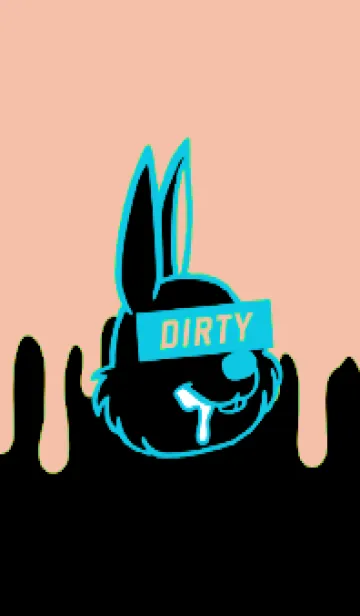 [LINE着せ替え] ダーティ ラビット 233の画像1