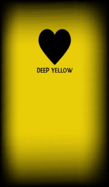 [LINE着せ替え] Black & Deep Yellow Theme V5 (JP)の画像1
