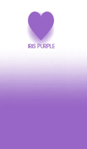 [LINE着せ替え] Iris Purple & White Theme V.5 (JP)の画像1