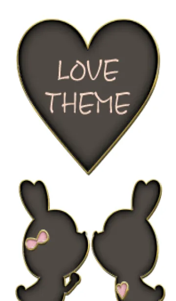 [LINE着せ替え] Enamel Pin LOVE THEME 150の画像1