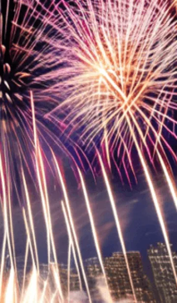 [LINE着せ替え] 夏夜のカケラ#IaC015。の画像1