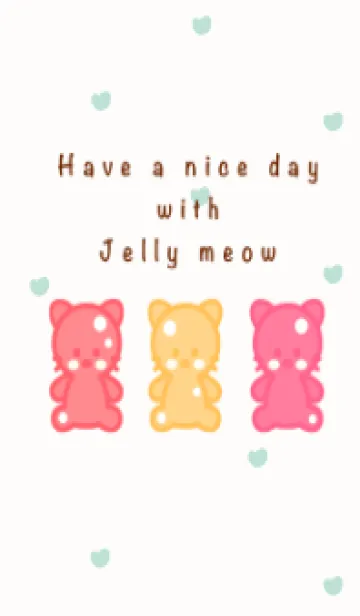 [LINE着せ替え] Jelly meow meow 4の画像1