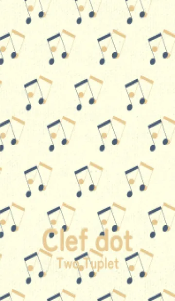 [LINE着せ替え] 2連符柄  スマルトの画像1