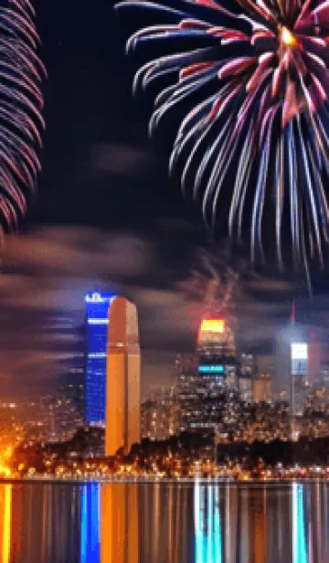 [LINE着せ替え] 夏夜のカケラ#IaC09。の画像1