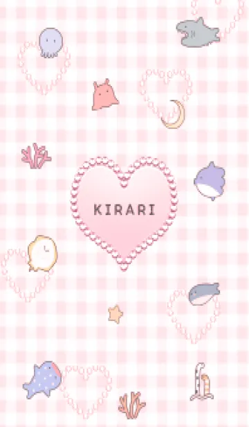 [LINE着せ替え] pink♡KIRARI02_1の画像1