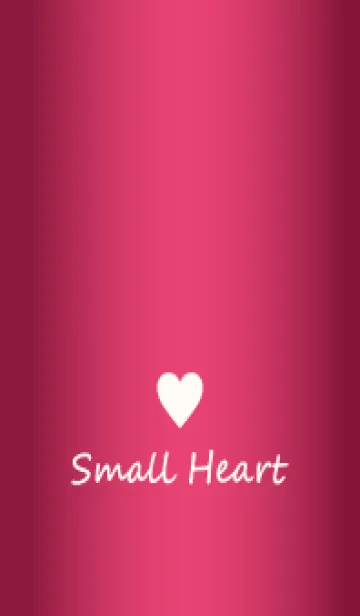 [LINE着せ替え] Small Heart *GlossyPink 31*の画像1