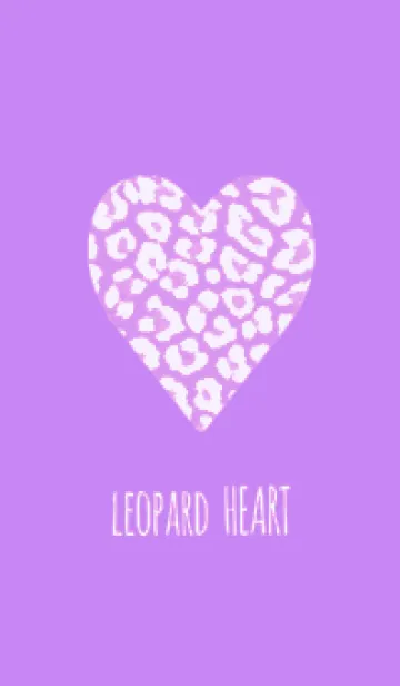 [LINE着せ替え] レオパード ハート 193の画像1