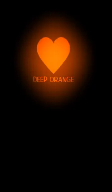 [LINE着せ替え] Deep Orange Light Theme V5 (JP)の画像1