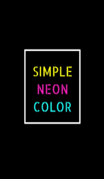 [LINE着せ替え] ネオン カラー アイコン 1の画像1