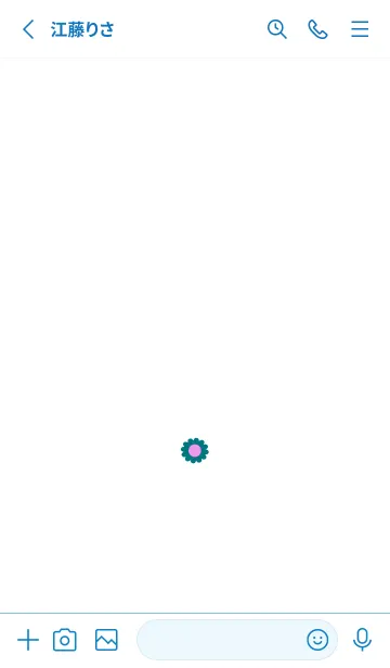 [LINE着せ替え] ミニ フラワー __48の画像2