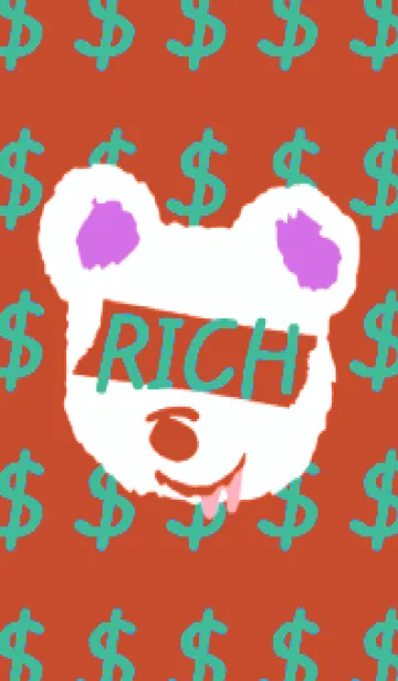 [LINE着せ替え] リッチ ベア 32の画像1