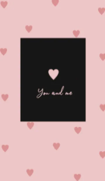 [LINE着せ替え] pattern_heart / blackpinkの画像1