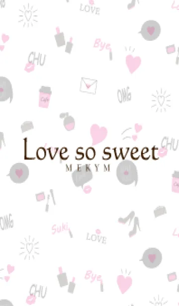 [LINE着せ替え] Love so sweet - MEKYM 12の画像1