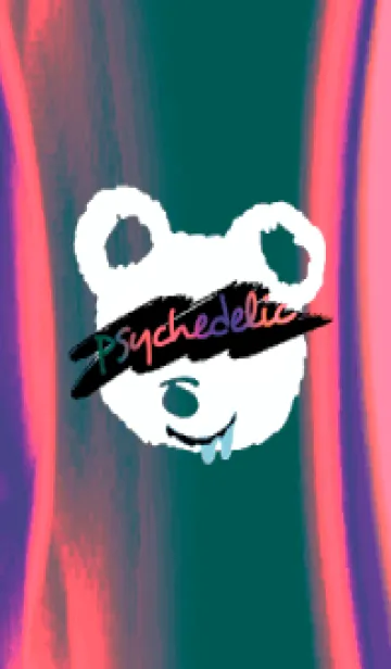 [LINE着せ替え] サイケデリック ベア 156の画像1