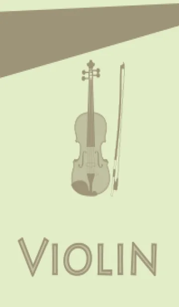 [LINE着せ替え] Violin CLR ティーグリーンの画像1