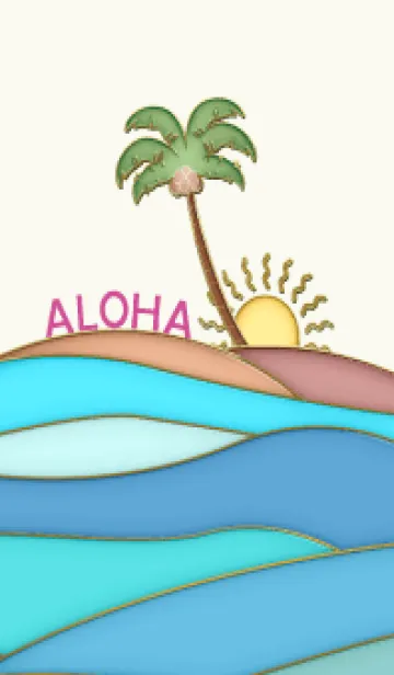 [LINE着せ替え] Enamel Pin Hawaiian Sea 19の画像1