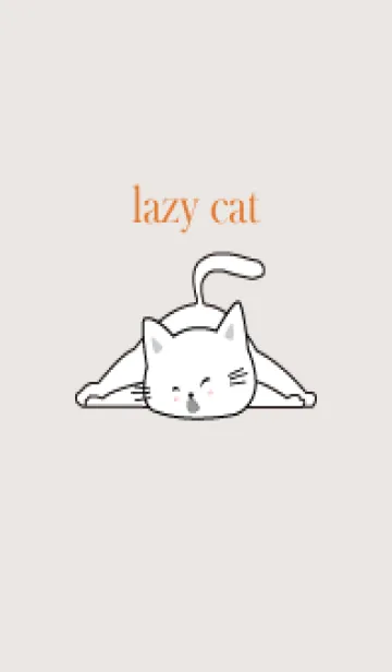 [LINE着せ替え] lazy cat..125の画像1