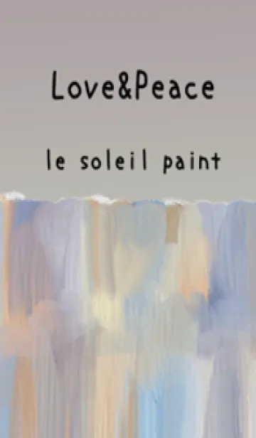 [LINE着せ替え] 油絵アート【le soleil paint 570】の画像1