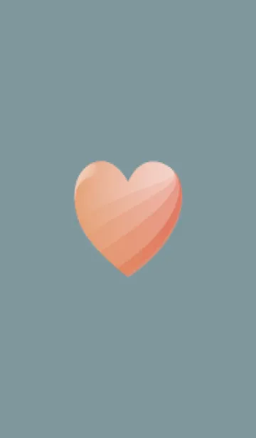 [LINE着せ替え] simple gradient heart 6の画像1