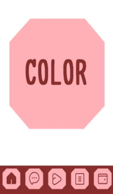 [LINE着せ替え] red color K38の画像1